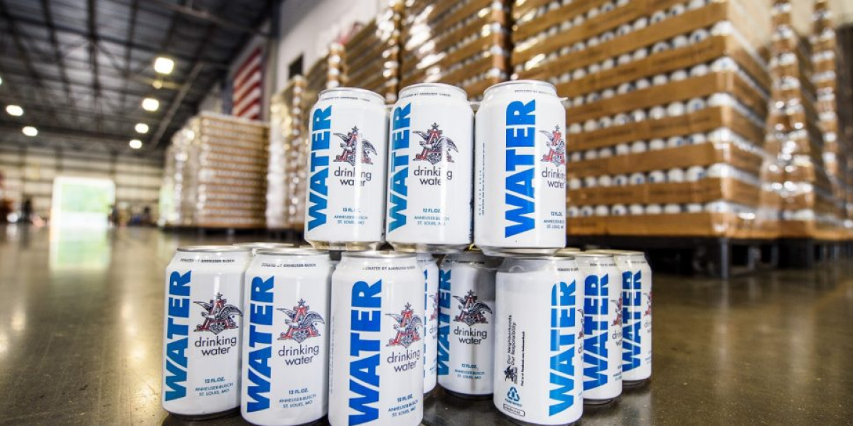 AnheuserBusch Is Donating 300,000 Cans Of Water To Hurricane Victims