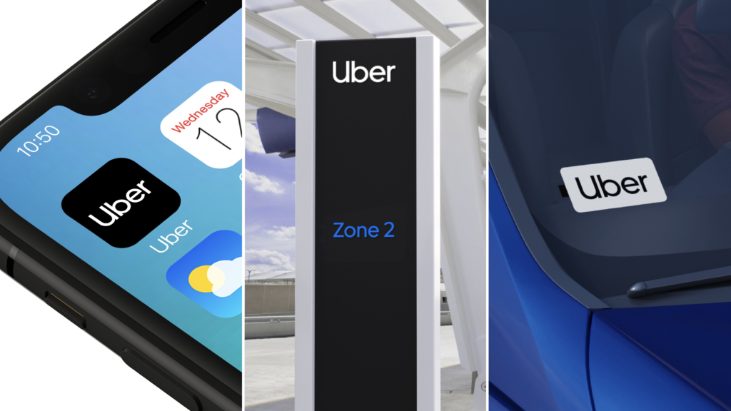 new uber logo branding, Wolff Olins