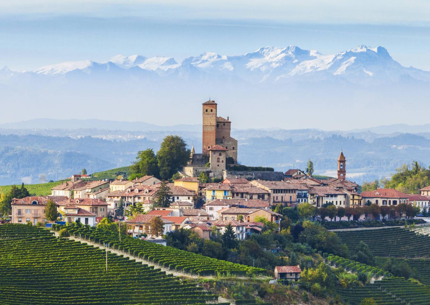 Serralunga d'Alba Hill Town
