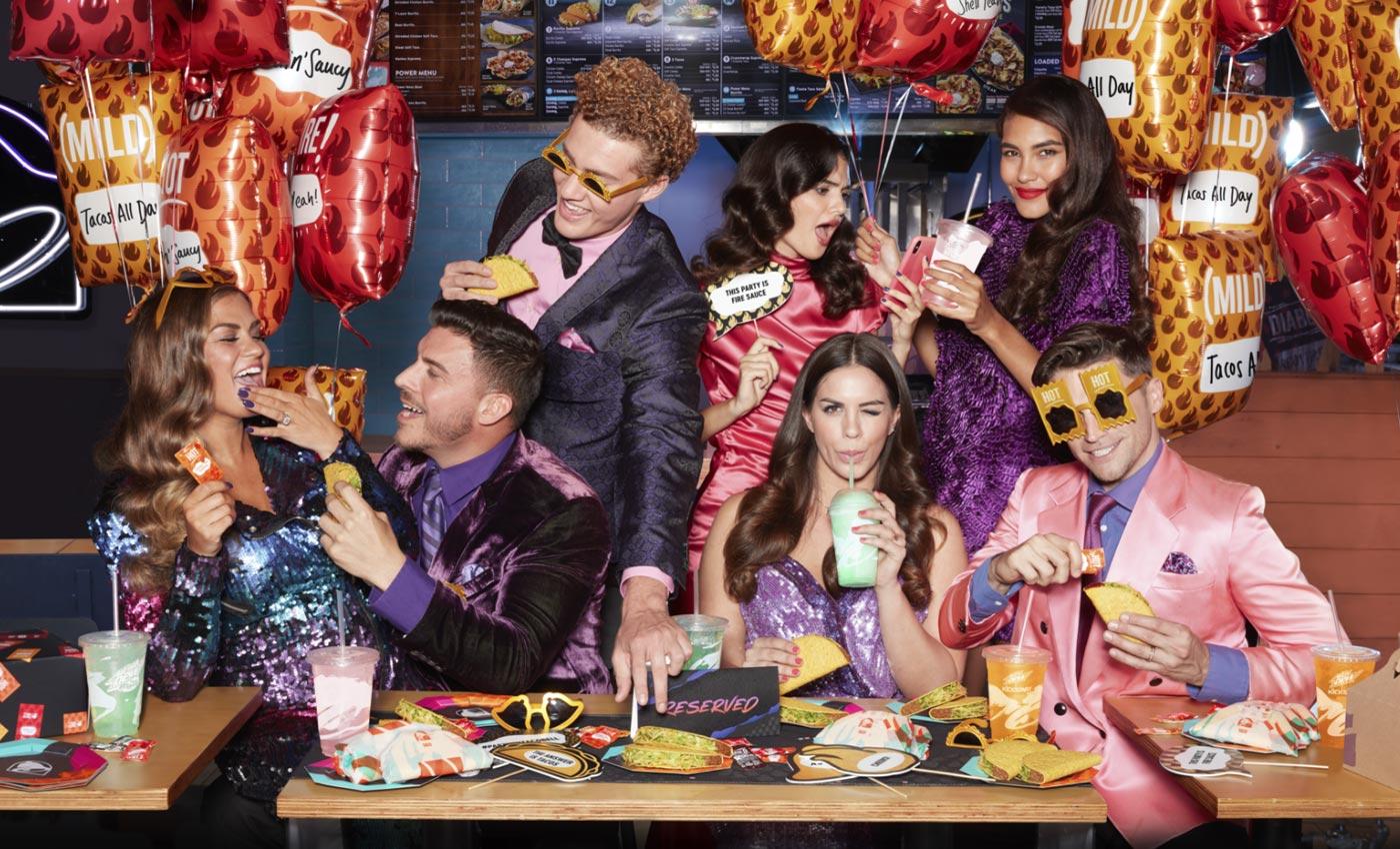 Taco Bell's latest eye-winking exercise: Party by Taco Bell, which features "reserved seating" and "a breathtaking view of tacos."