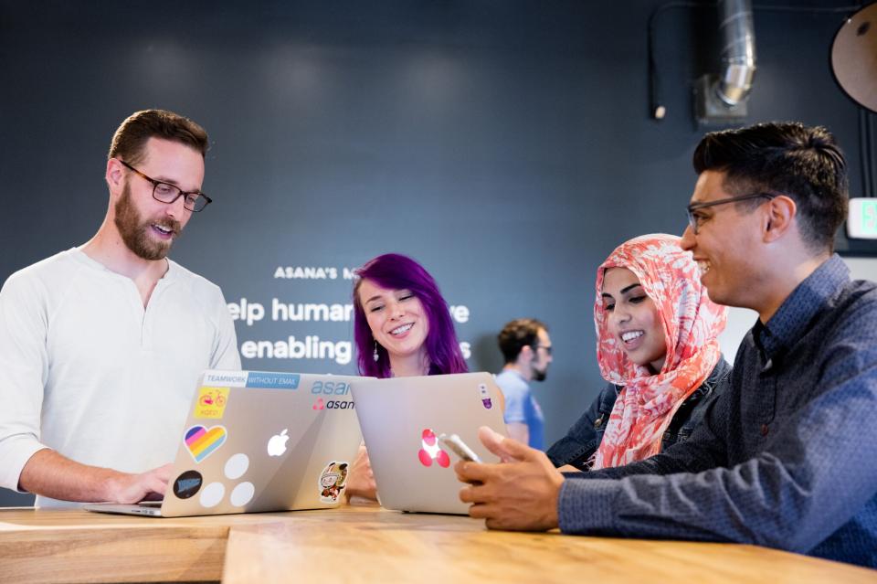 asana-best workplaces in tech 2019