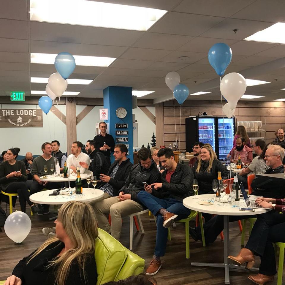 snowflake computing-best workplaces in tech 2019