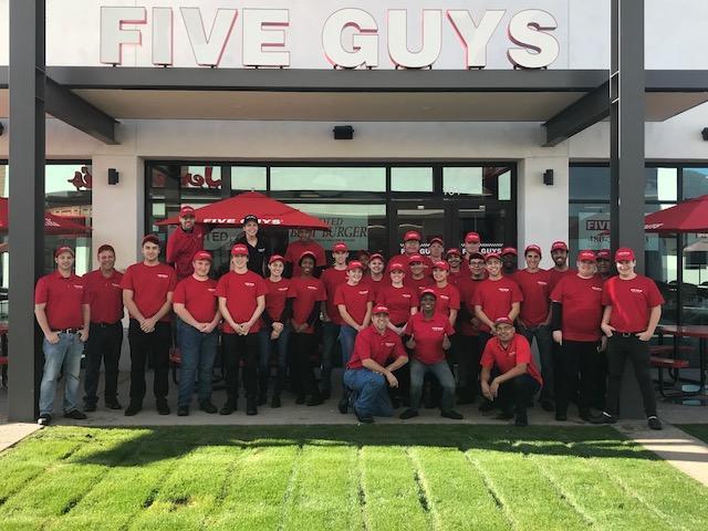 five guys-best workplaces texas 2019