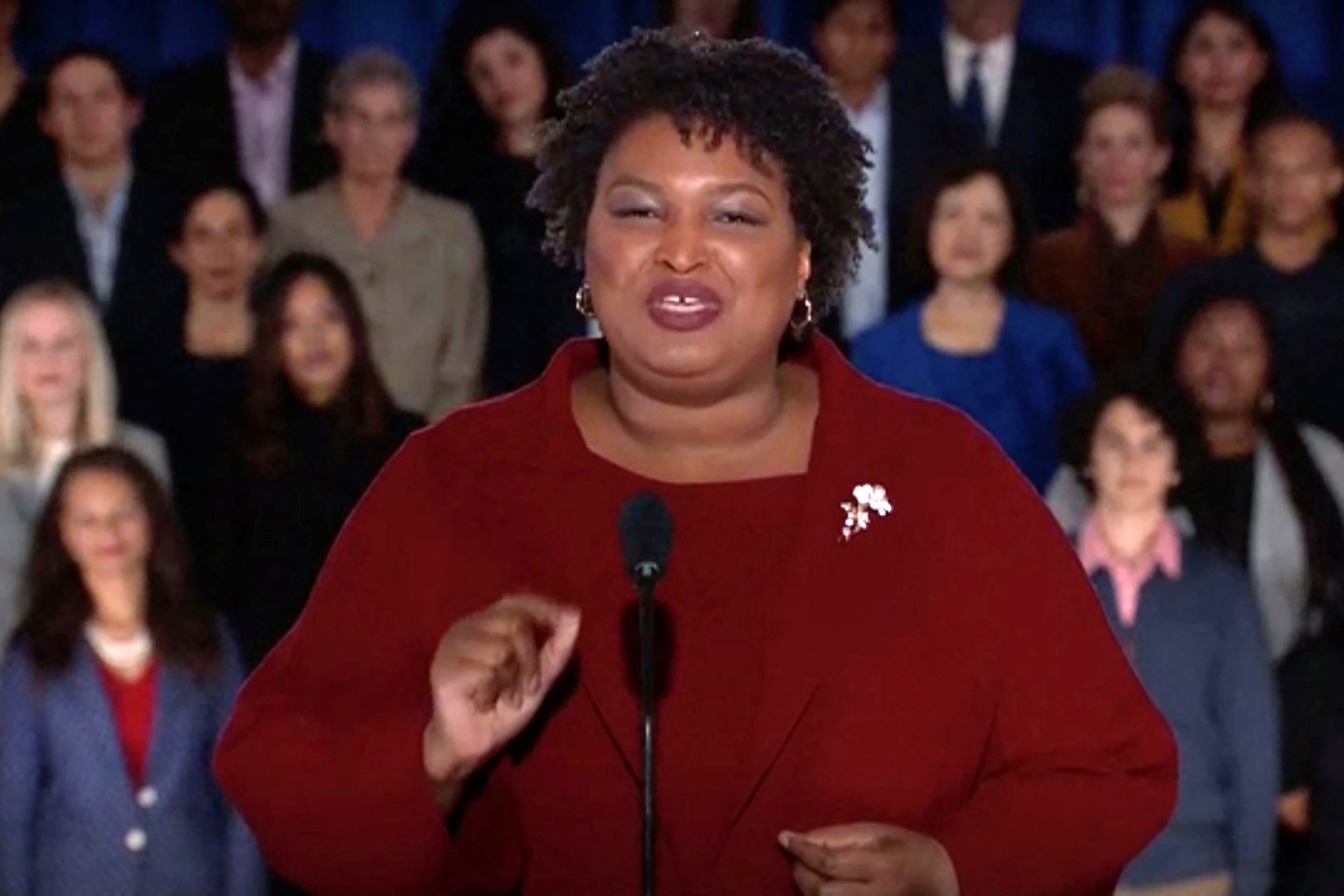 stacey abrams sotu democratic response