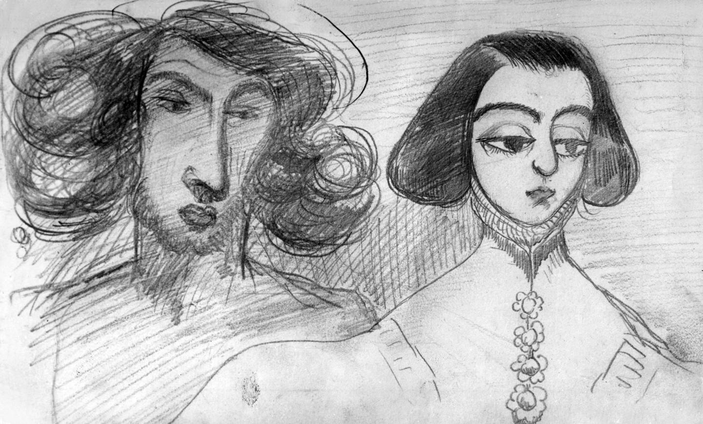 Alfred de Musset and George Sand