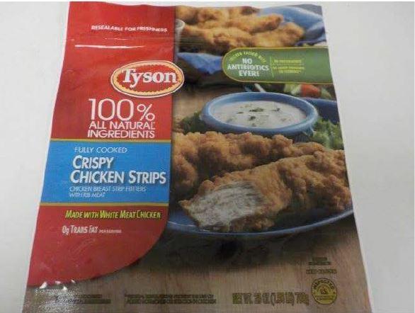 tyson crispy chicken strips
