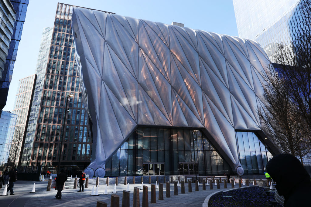 Mayor De Blasio Attends Dedication Of The Shed, A New Arts Center Opening In Manhattan