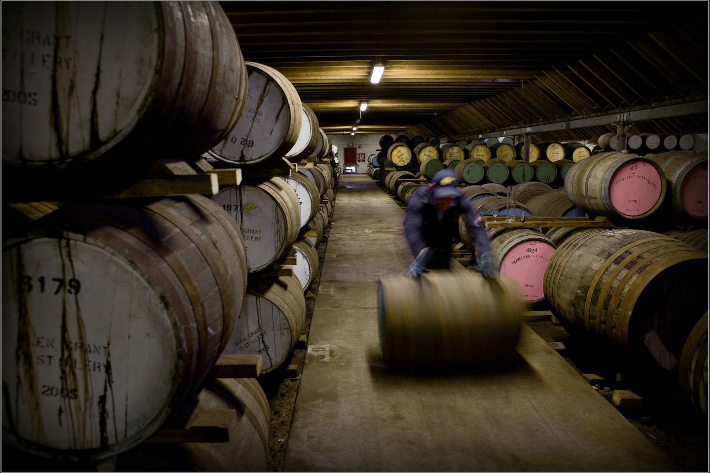 BenRiach distillery, Elgin.photographs/Peter sandground©2009