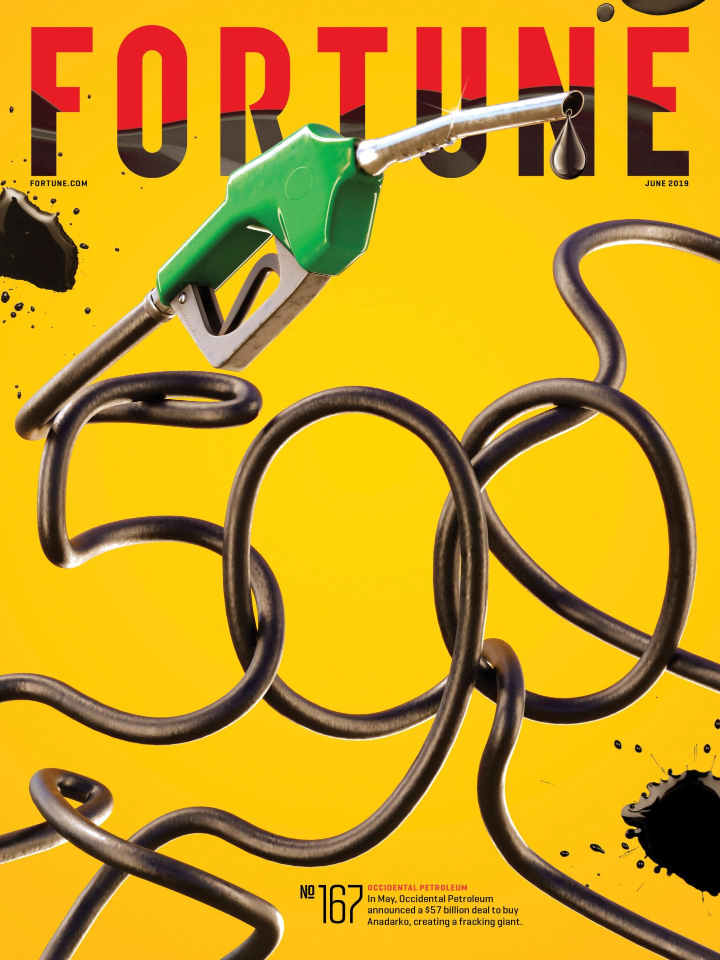 FOR0619-Fortune 500 2019-Occidental Petroleum Cover