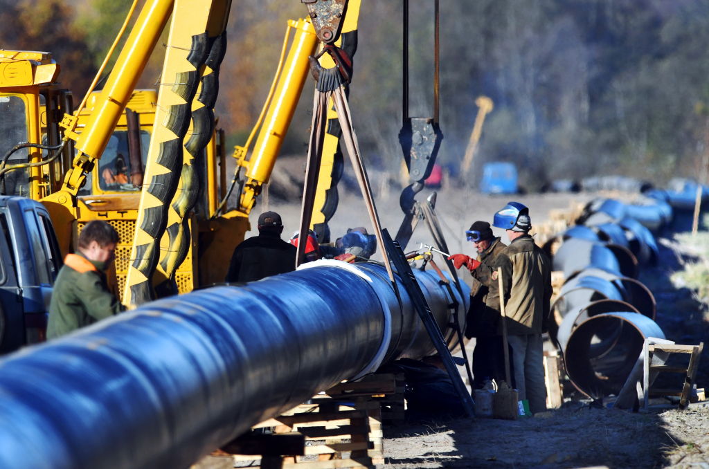 Druzhba oil pipeline under reconstruction in Belarus