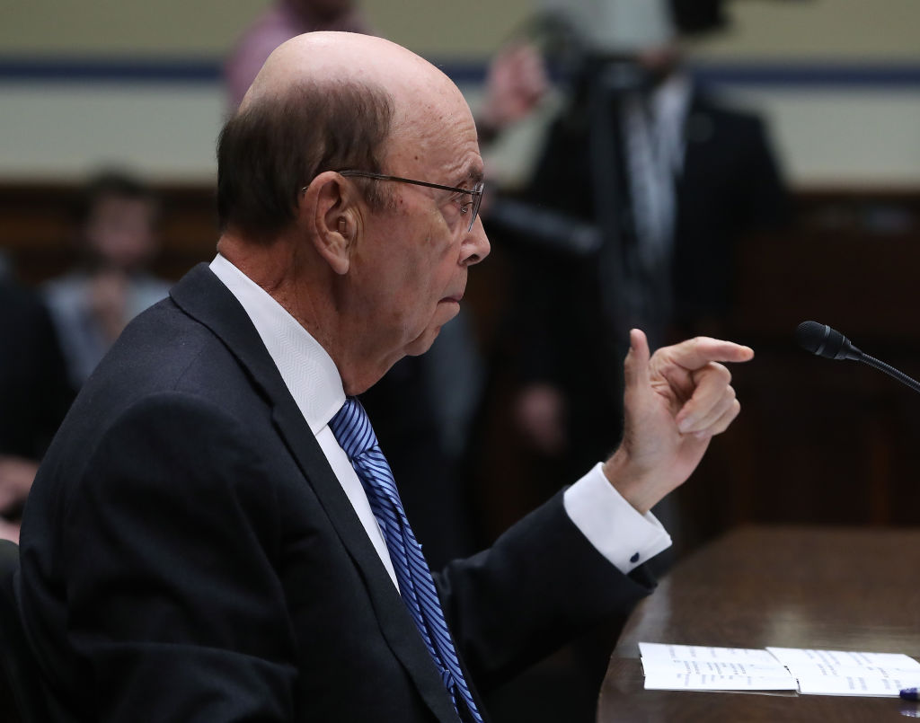 Commerce Secretary Wilbur Ross Testifies Before House Oversight Committee On Census