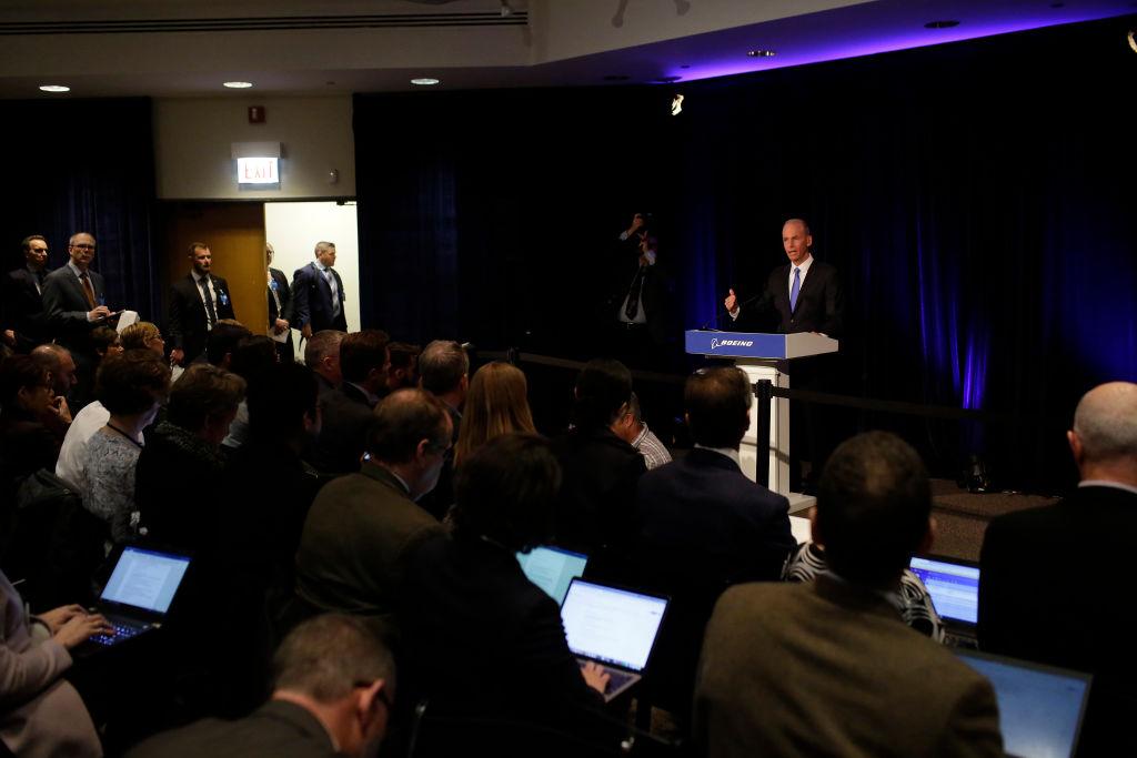 Boeing Holds Annual Shareholders Meeting In Chicago