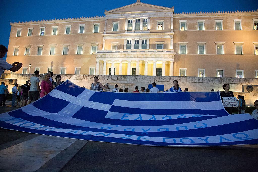 Anti-austerity demonstration in Athens