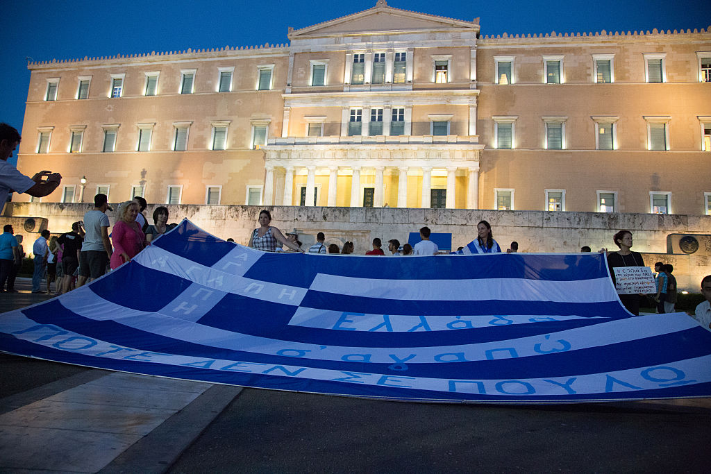 Anti-austerity demonstration in Athens