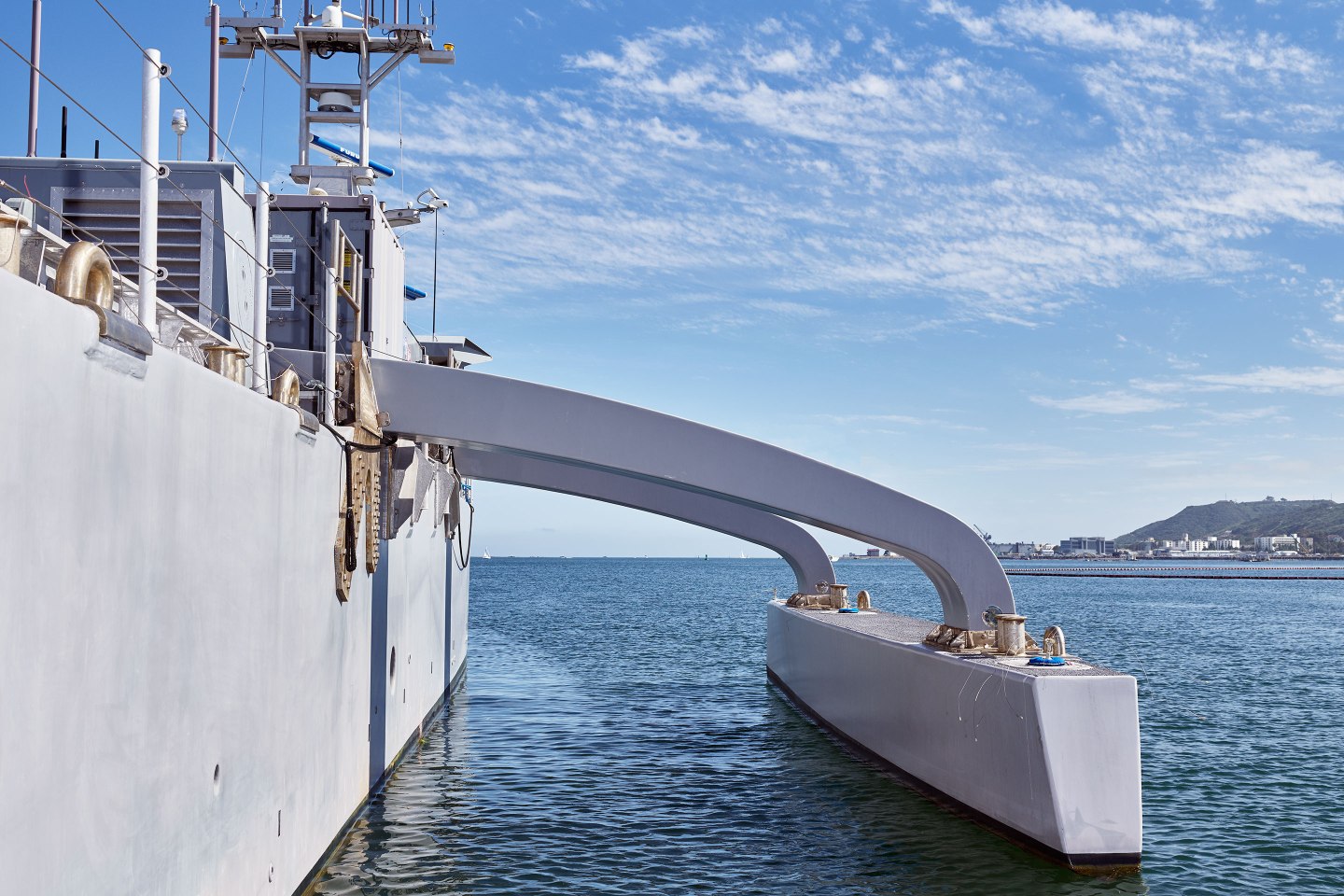 The Sea Hunter docked