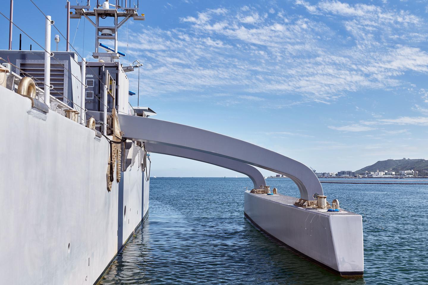 The Sea Hunter docked
