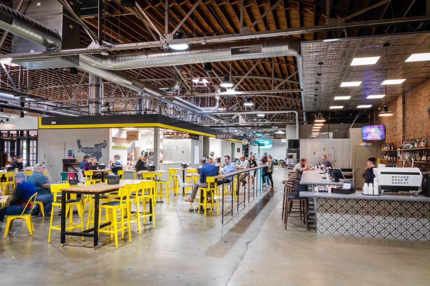 Tulsa Oklahoma-Mother Road Market Atmosphere