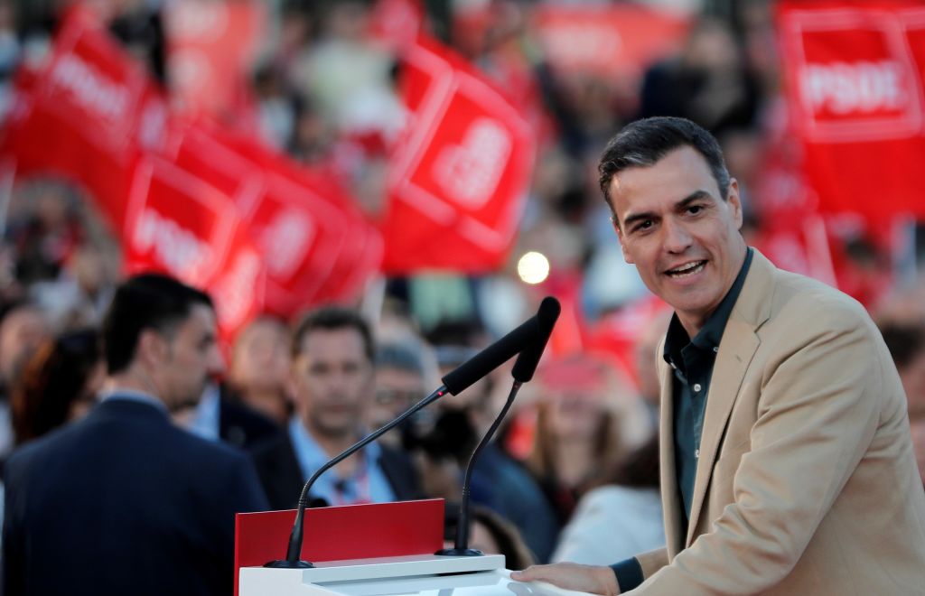 Spanish Socialist Party's campaign