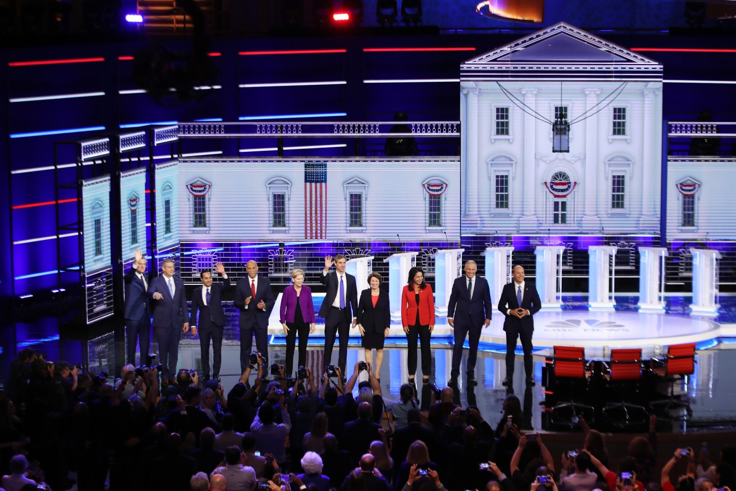 Democratic Presidential Candidates Participate In First Debate Of 2020 Election Over Two Nights