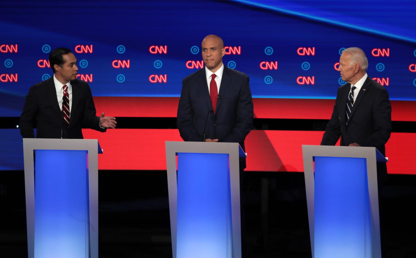Democratic Presidential Candidates Debate In Detroit Over Two Nights