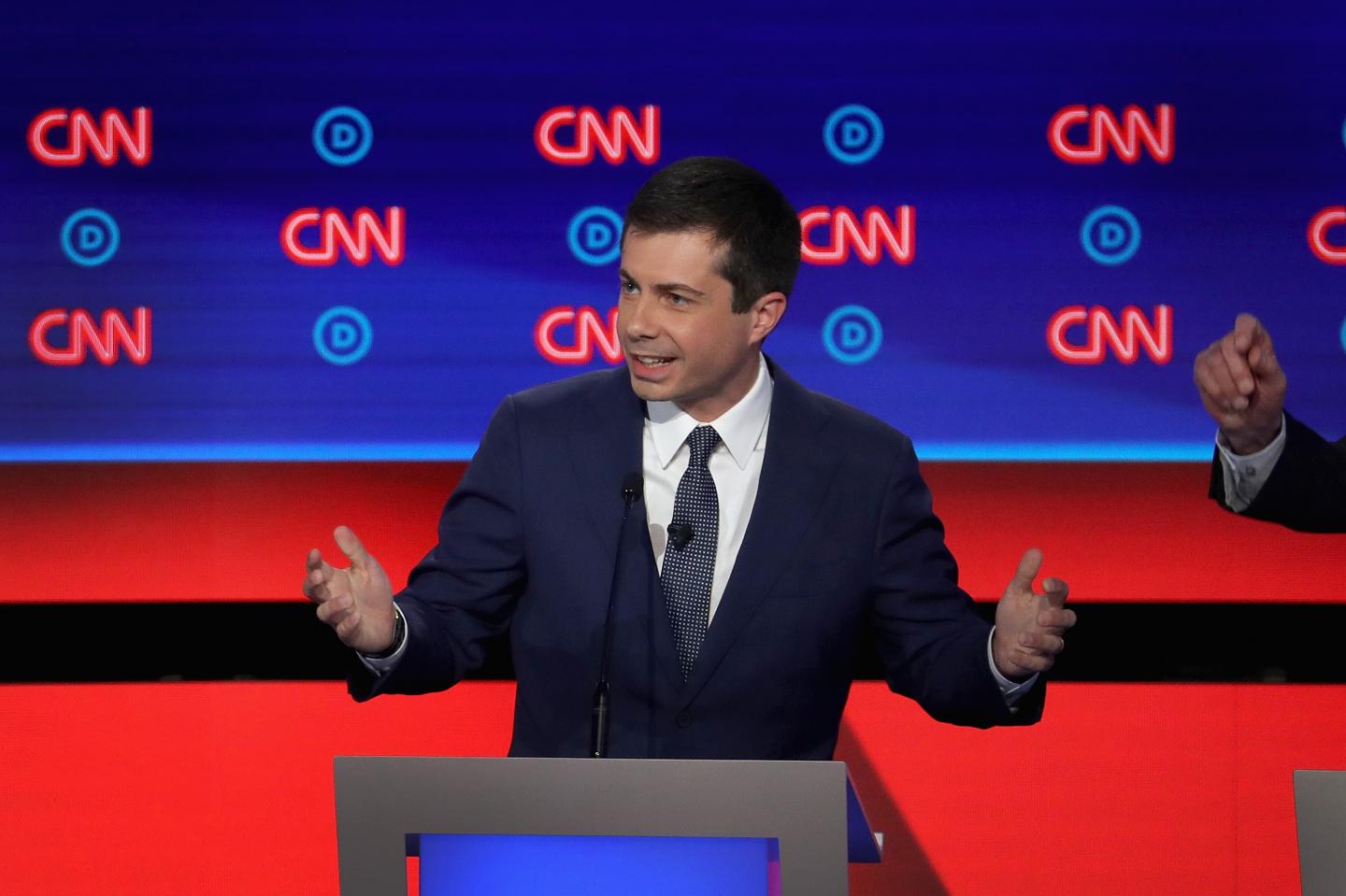 Democratic Presidential Candidates Debate In Detroit Over Two Nights