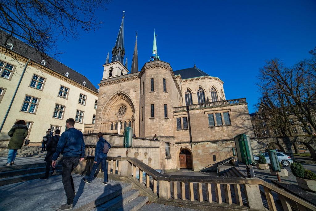 Notre-Dame Cathedral In Luxembourg