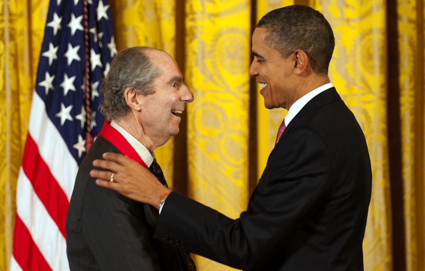US-POLITICS-OBAMA-ROTH-HUMANITIES