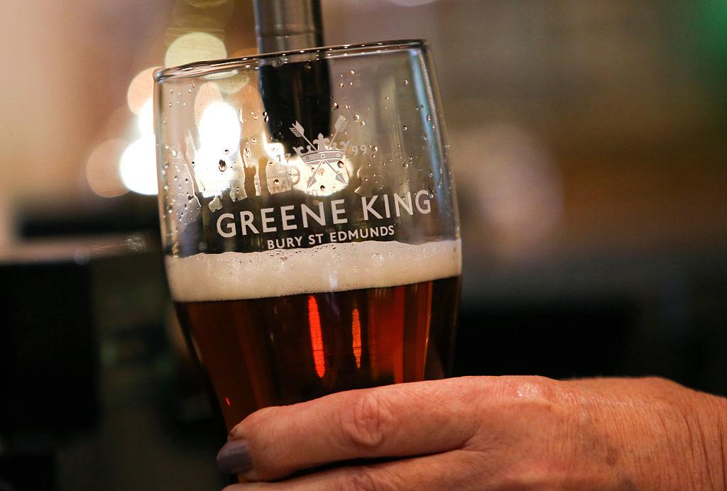 Beer Production At Greene King Plc's Brewery Ahead Of Results