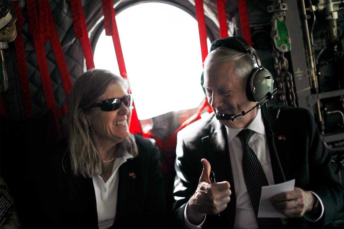 Sally Donnelly-James Mattis-Department of Defense