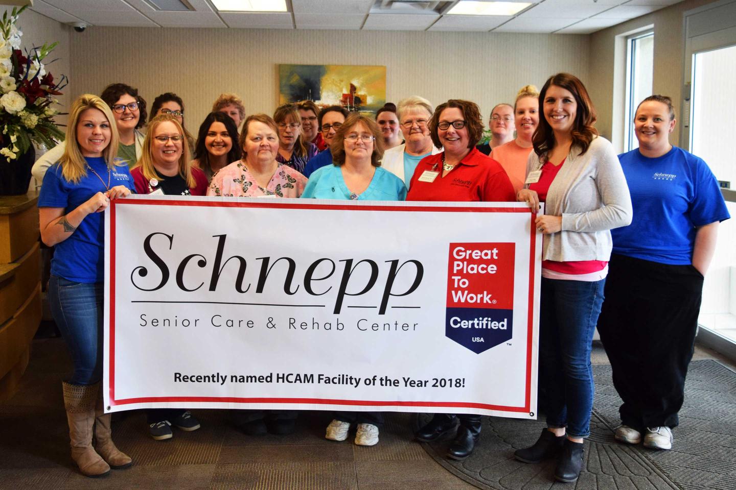 Best Workplaces Aging Services 2019-Schnepp Senior Care
