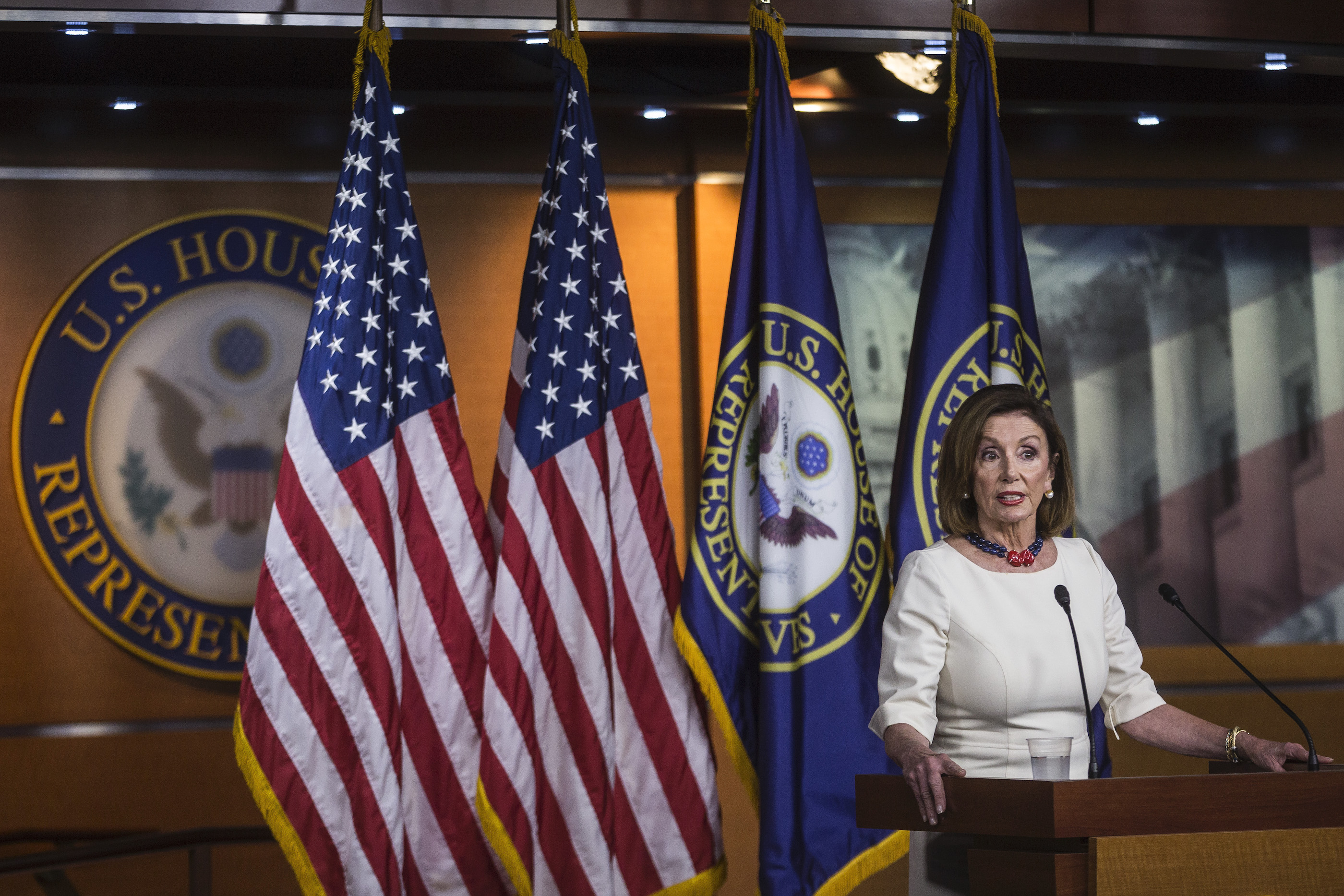 Speaker Nancy Pelosi Holds Weekly Press Conference