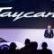 08 June 2018, Germany, Stuttgart: Oliver Blume, CEO of Porsche AG, presents the name of the company's first electric car as "Taycan", Porsche's competitor to the Tesla Model S.
