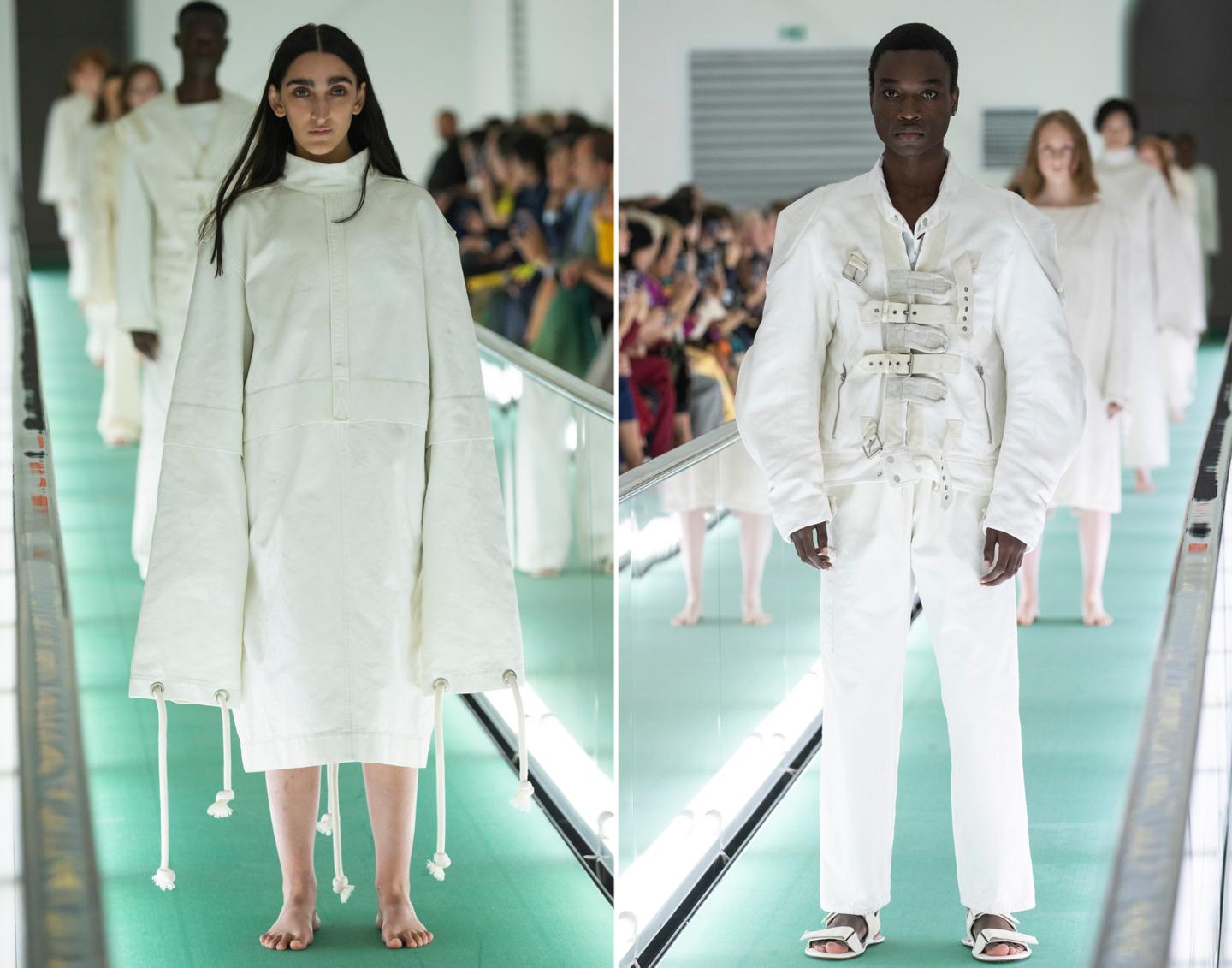 The opening of the Gucci Spring Summer 2020 ready-to-wear show in Milan.