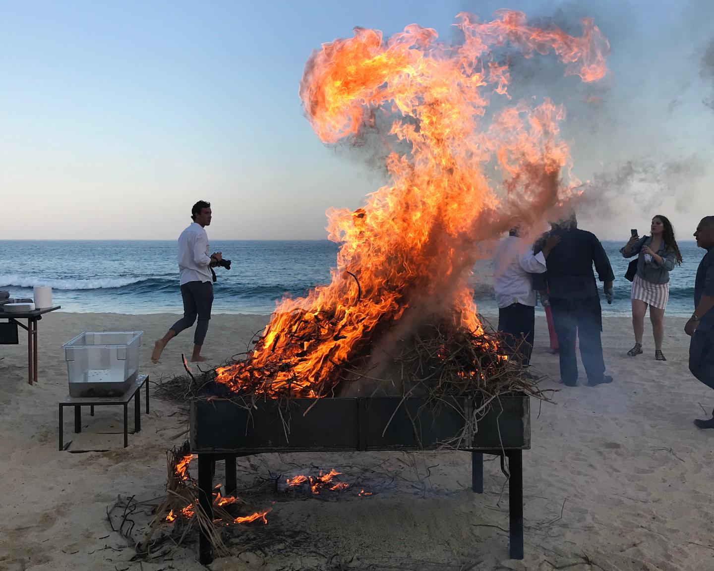 Solaz Cabo Tatemada Clams Fire