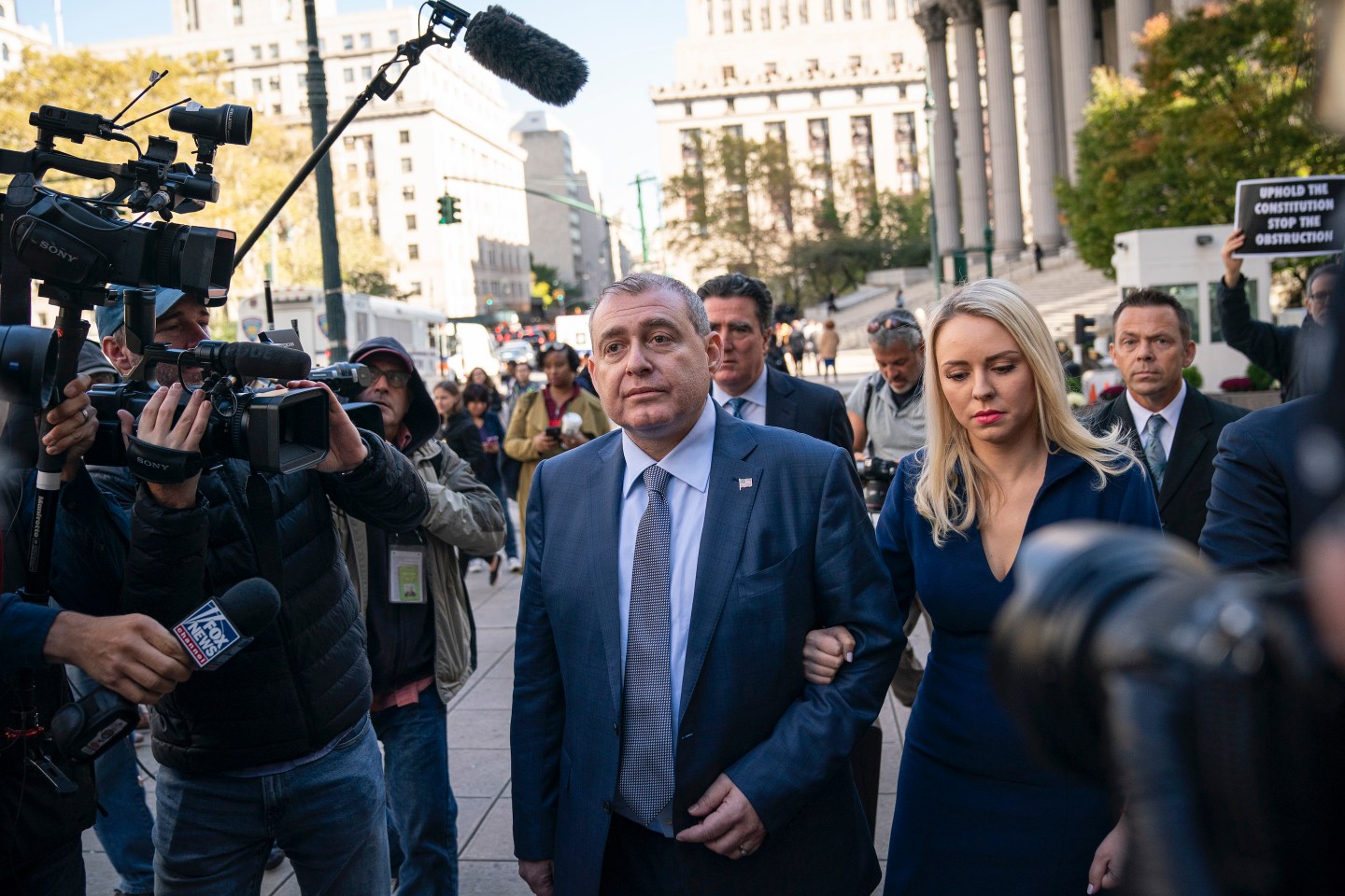 Lev Parnas And Igor Fruman Appear In Court For Arraignment On Campaign Finance Violations