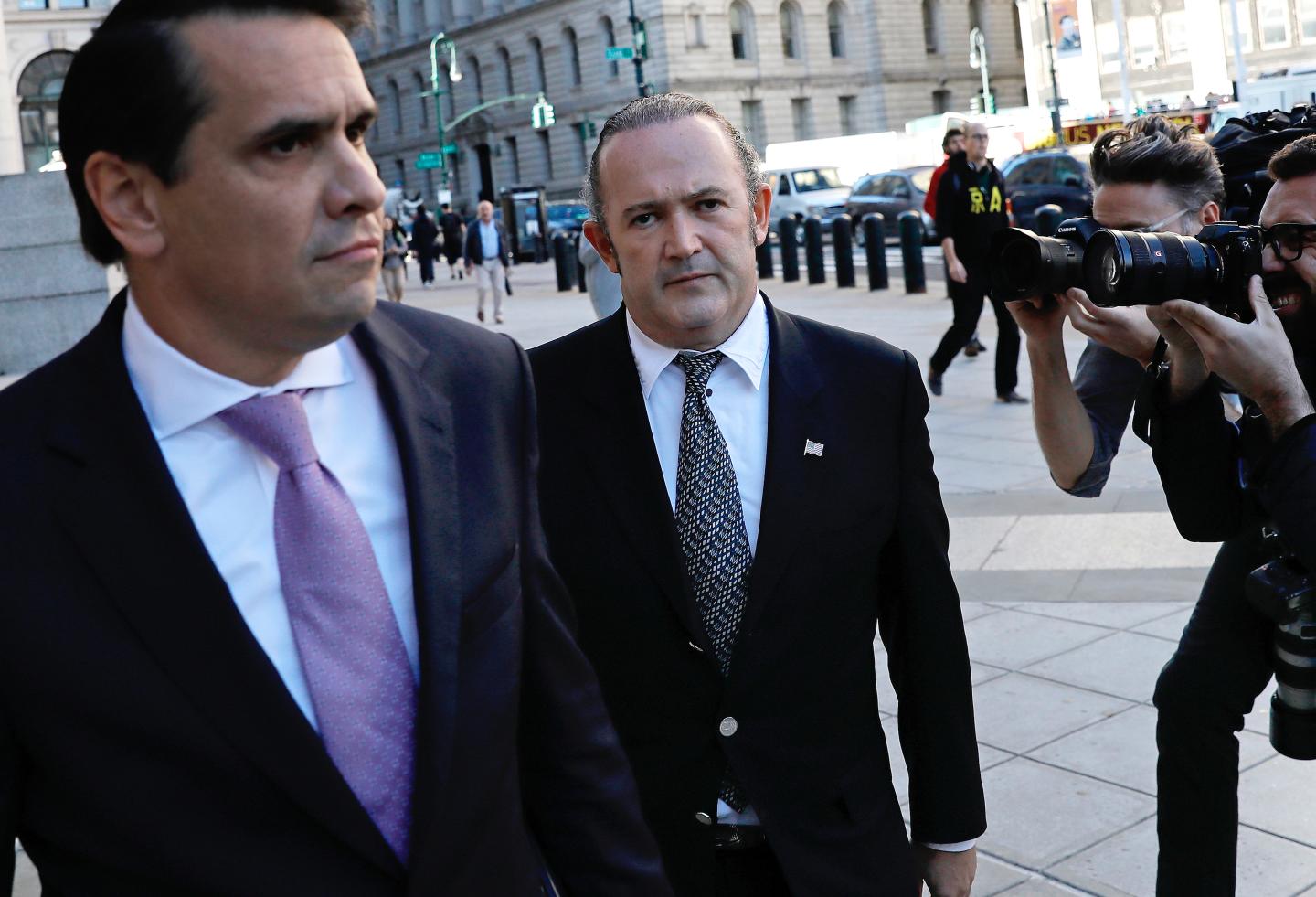 Rudy Giuliani's Associates Igor Fruman And Lev Parnas Attend Court