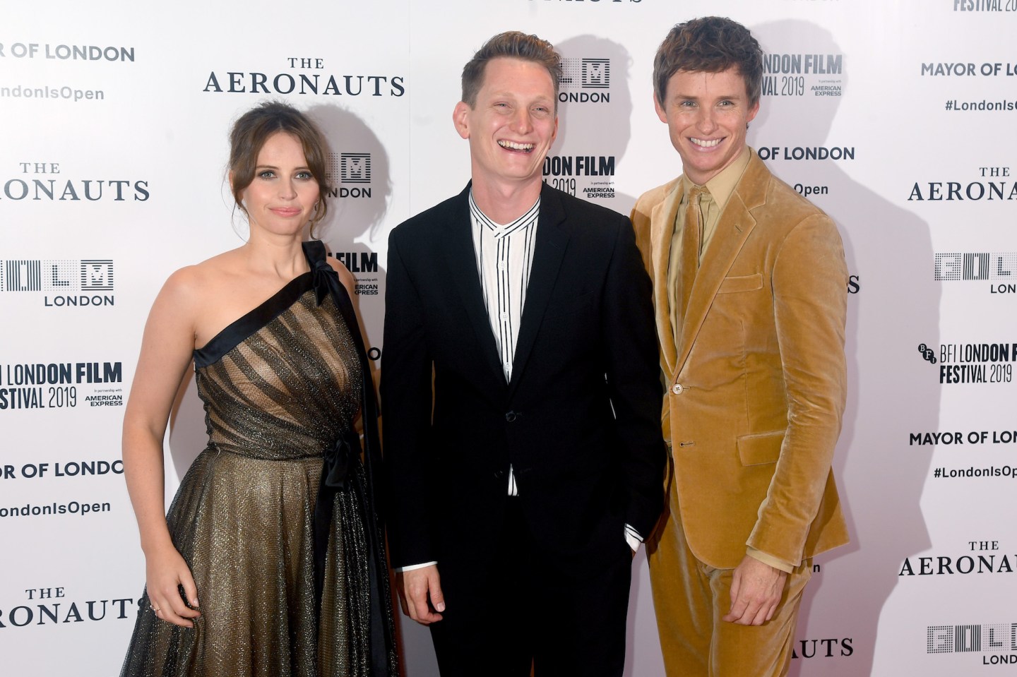 'The Aeronauts' U.K. Premiere - 63rd BFI London Film Festival