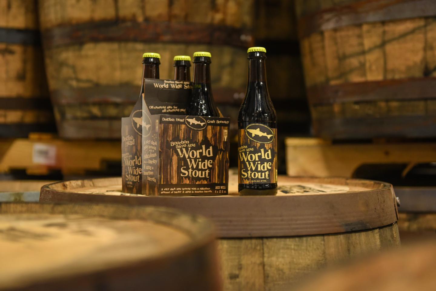 Dogfish Head Barrel Aged World Wide Stout 