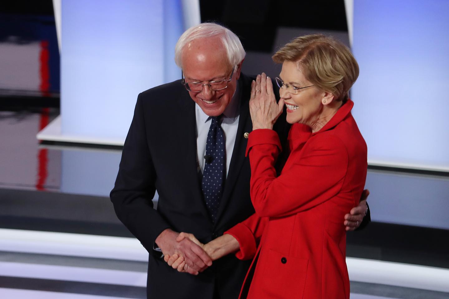 Bernie Sanders Elizabeth Warren Showdown at Tonight's Democratic Debate in Iowa?