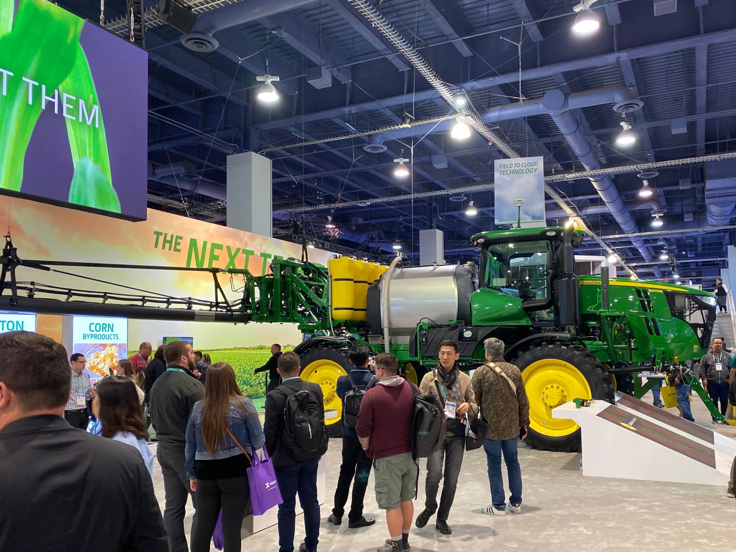 John Deere's R4038 self-propelled sprayer