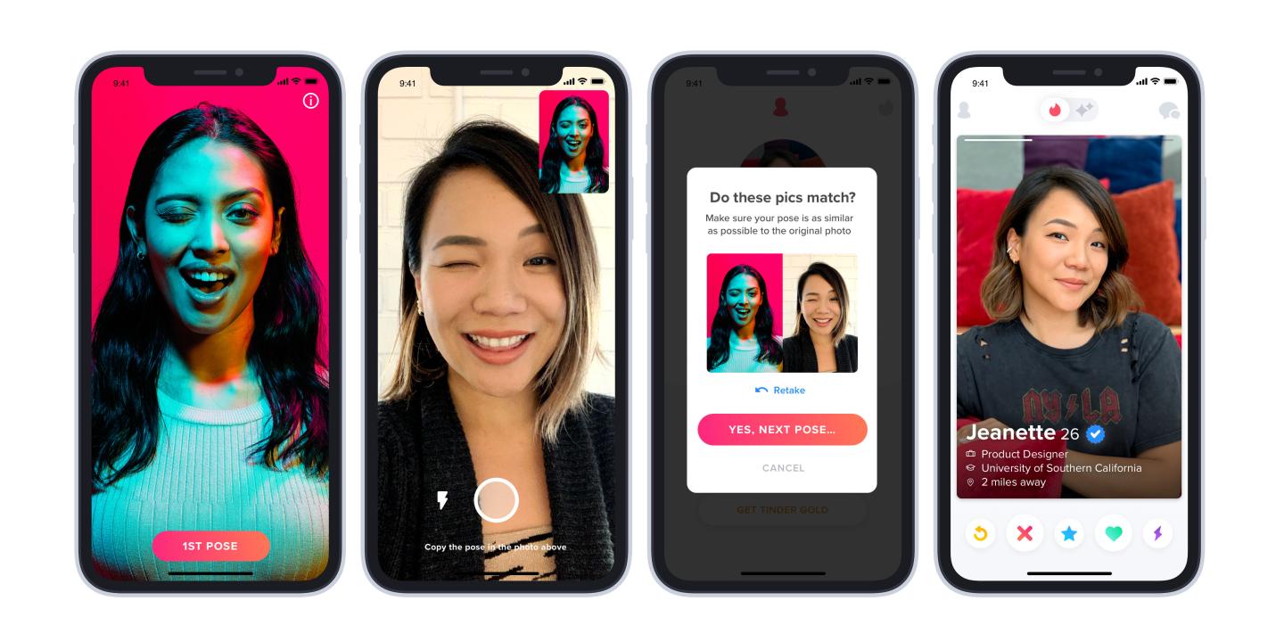 tinder photo verification