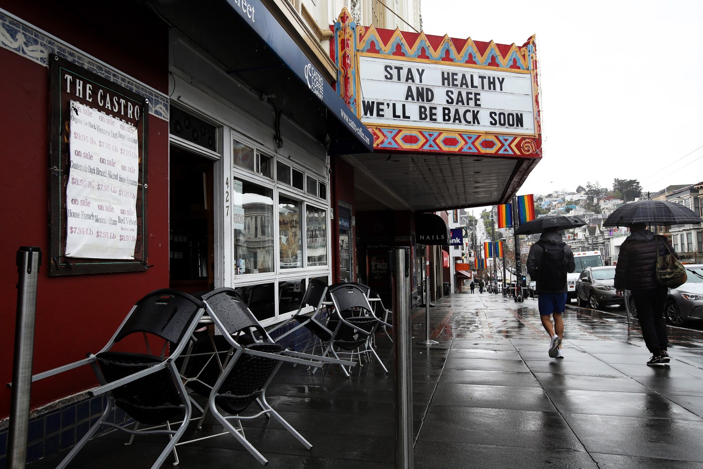 Coronavirus-Retail Closings-San Francisco