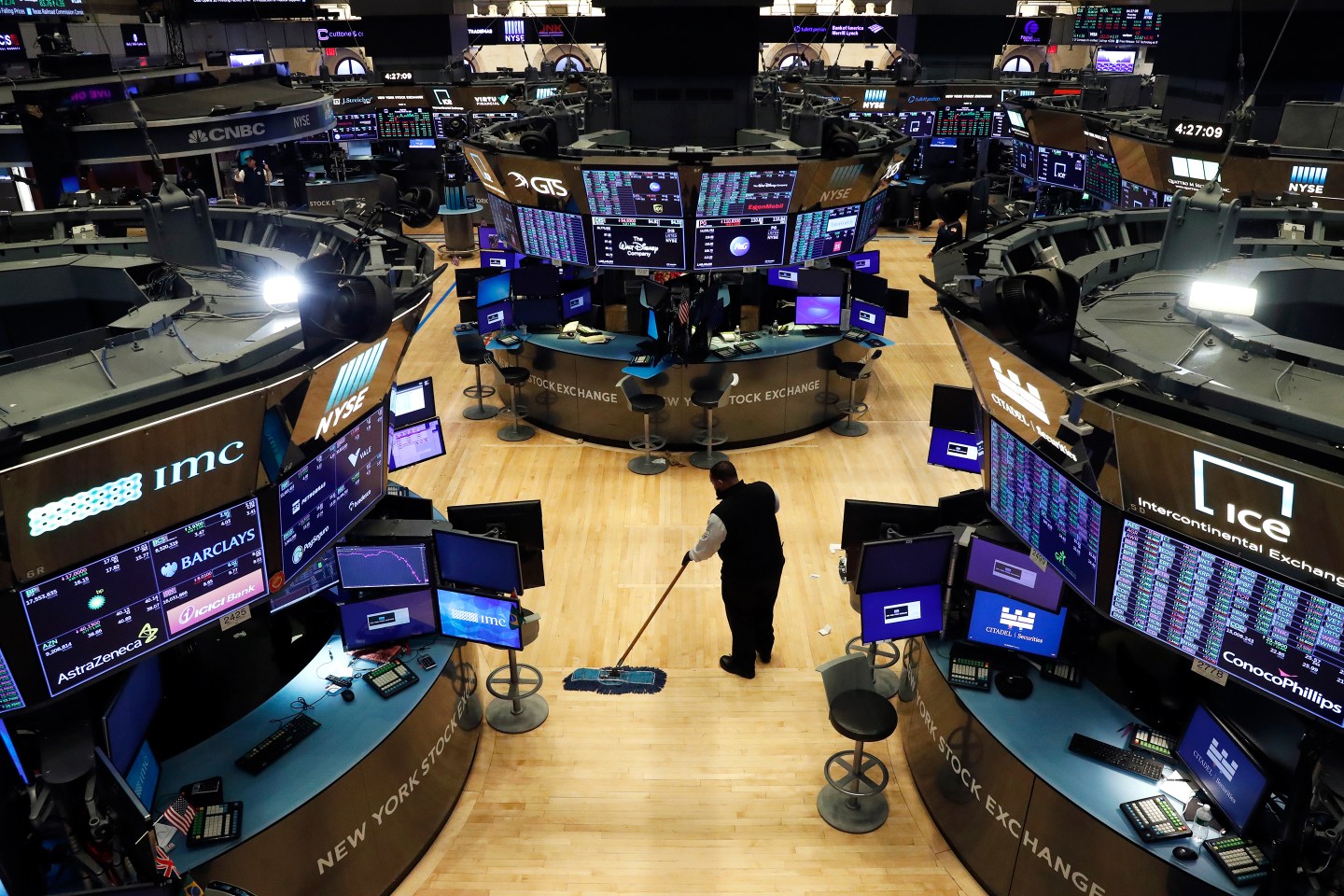 Quiet NYSE-bull-bear market
