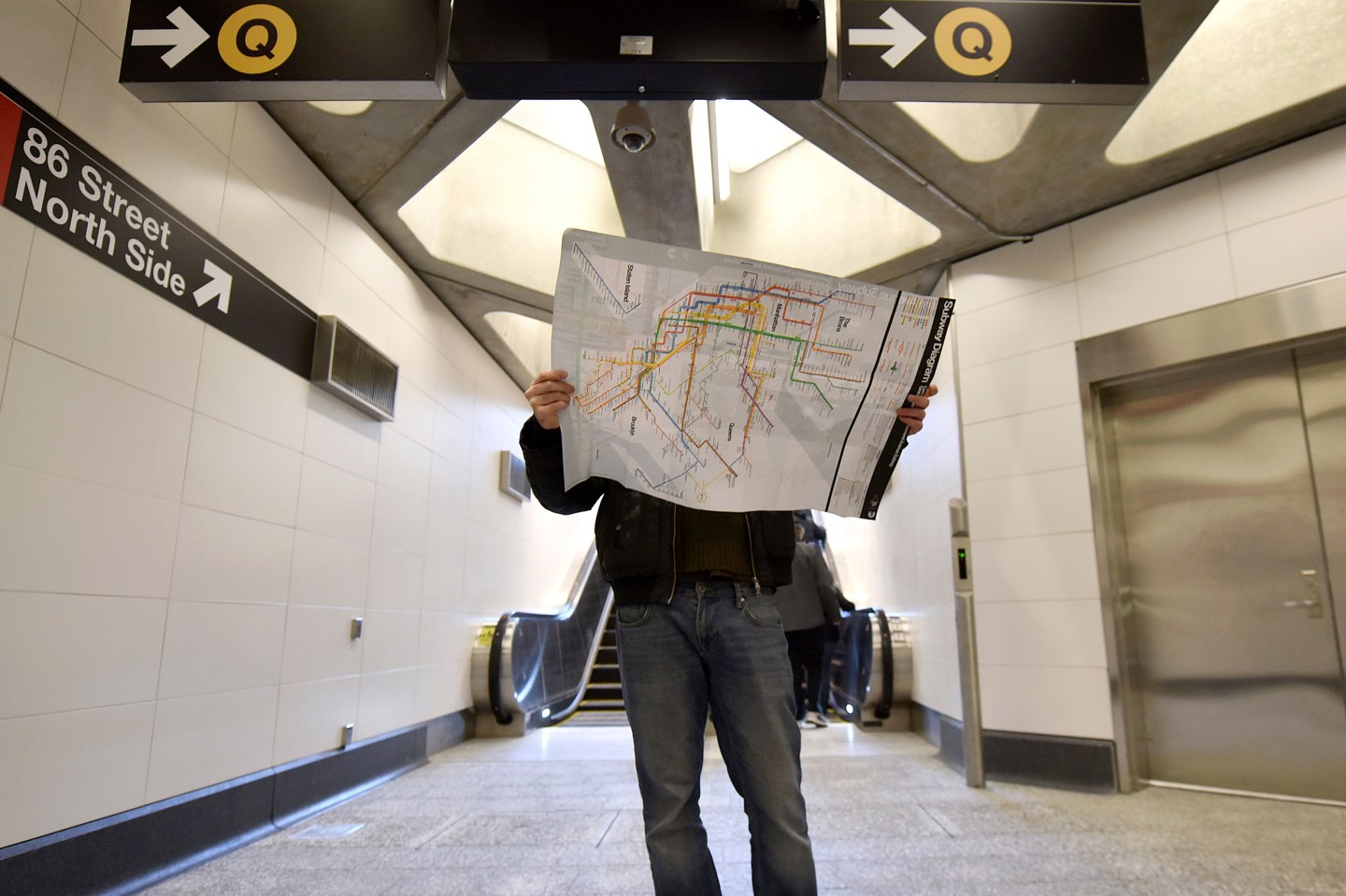 Subway Map-Q Line