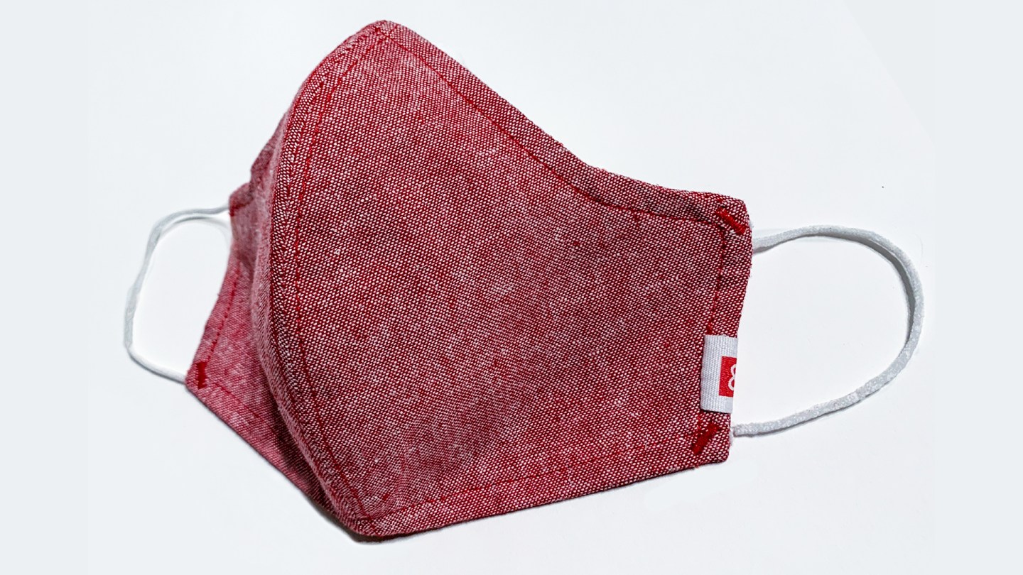 A protective mask by Hedley & Bennett.