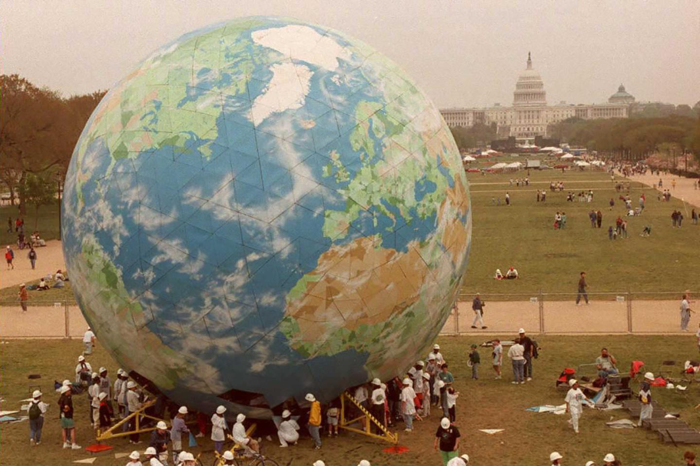 Earth Day-April 1995 Protest