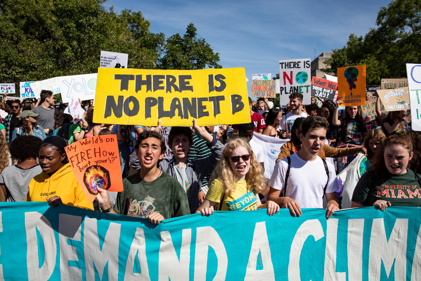 BorEarth Day - Global Climate STrike 2019is Johnson Coronavirus-Intensive Care