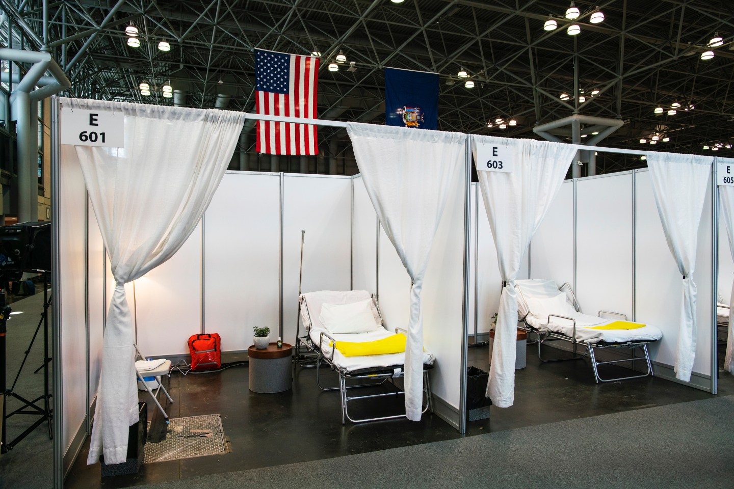 Javis Center Makeshift Hospital