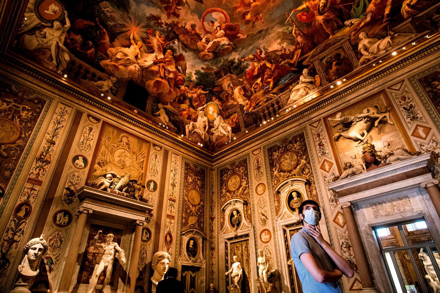 Italy-Reopens-Museums-Life-Capitoline
