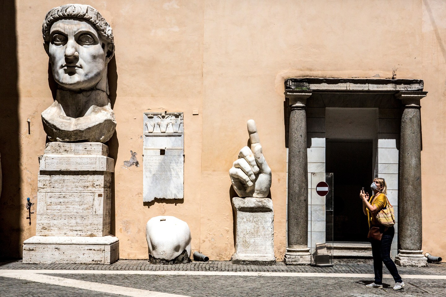 Italy-Reopens-Museums-Life-Capitoline